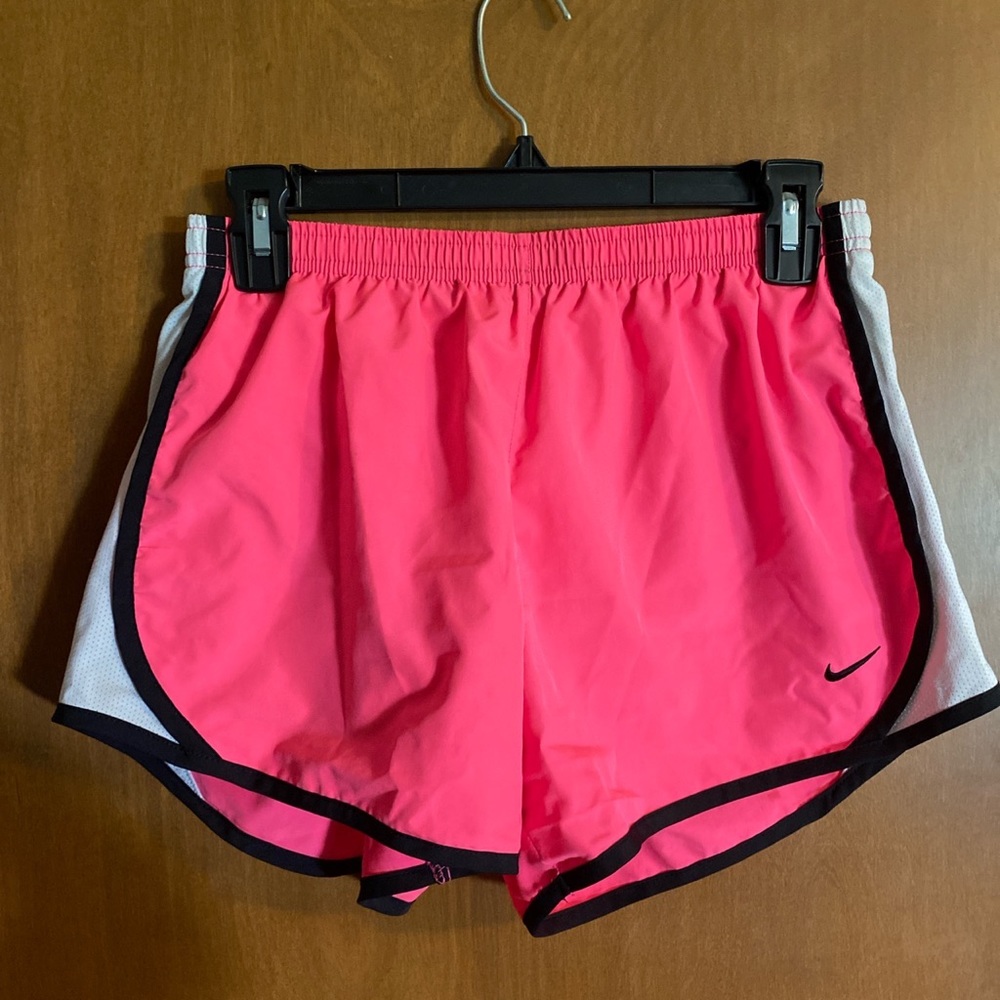 Pink Nike shorts